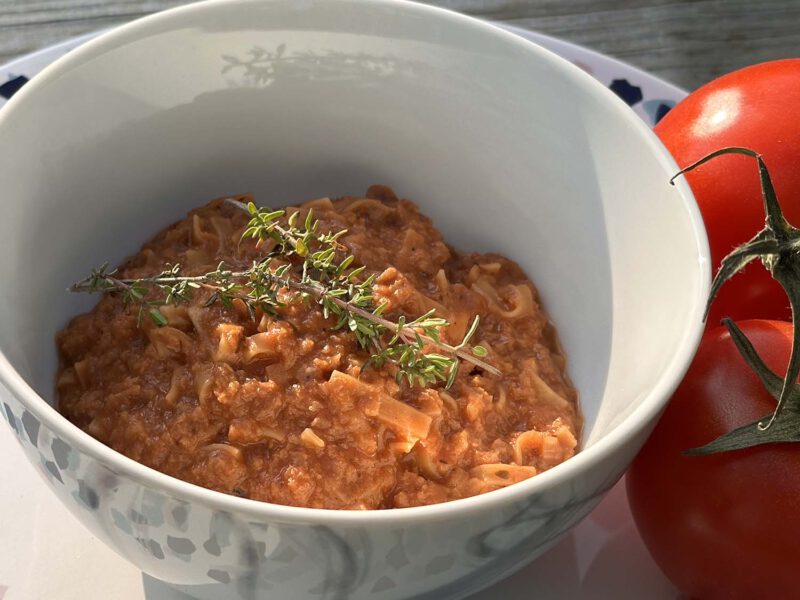 Spaghetti Bolognese Straight Away